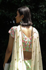 Mint Green Tulle Lehengauntitled (7 of 7)